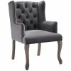 Best Sale 🛒 Modway Realm French Vintage Velvet Dining Armchair In Gray 🛒 1 Best Sale 🛒 Modway Realm French Vintage Velvet Dining Armchair In Gray 🛒 -Cheap Office Chairs Store 1995042 L