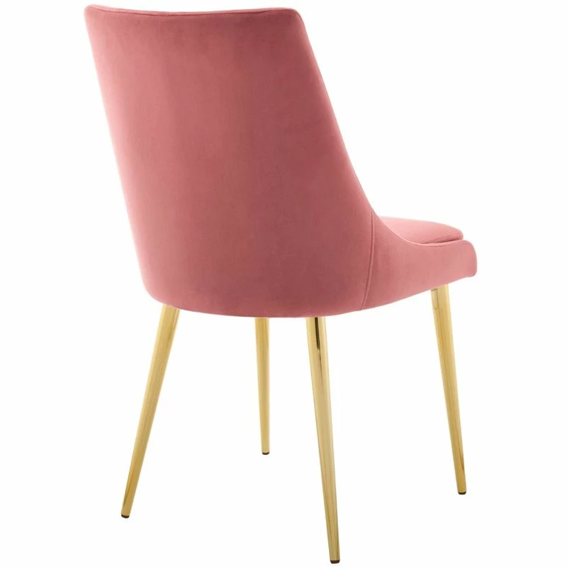 Cheapest 💯 Modway Viscount Modern Velvet Accent Dining Chair In Dusty Rose 👍 6 Cheapest 💯 Modway Viscount Modern Velvet Accent Dining Chair In Dusty Rose 👍 - Image 4