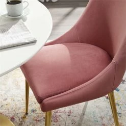 Cheapest 💯 Modway Viscount Modern Velvet Accent Dining Chair In Dusty Rose 👍 15 Cheapest 💯 Modway Viscount Modern Velvet Accent Dining Chair In Dusty Rose 👍 -Cheap Office Chairs Store 1995316 15 L