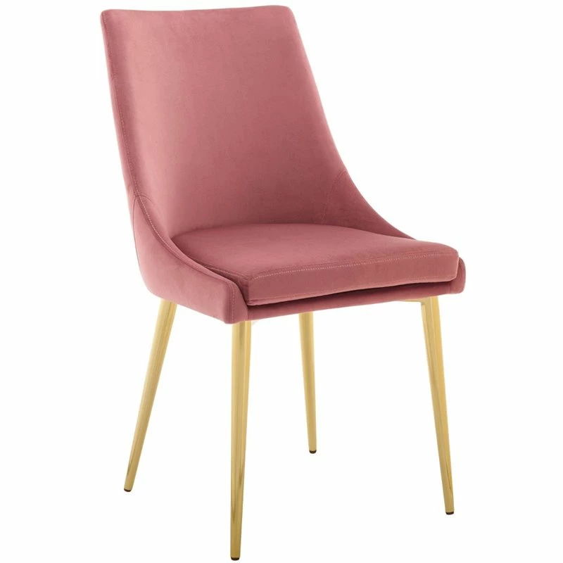 Cheapest 💯 Modway Viscount Modern Velvet Accent Dining Chair In Dusty Rose 👍 3 Cheapest 💯 Modway Viscount Modern Velvet Accent Dining Chair In Dusty Rose 👍