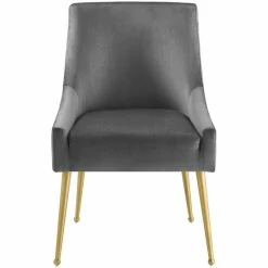New 🎁 Modway Discern Upholstered Velvet Dining Chair In Gray 👏 12 New 🎁 Modway Discern Upholstered Velvet Dining Chair In Gray 👏 -Cheap Office Chairs Store 1995412 13 L