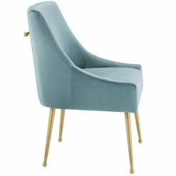 Top 10 🔥 Modway Discern Upholstered Velvet Dining Chair In Light Blue ❤️ -Cheap Office Chairs Store 1995413 11 L