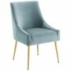Top 10 🔥 Modway Discern Upholstered Velvet Dining Chair In Light Blue ❤️ 2 Top 10 🔥 Modway Discern Upholstered Velvet Dining Chair In Light Blue ❤️ -Cheap Office Chairs Store 1995413 L