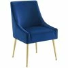 Discount 🥰 Modway Discern Upholstered Velvet Dining Chair In Navy 🛒 -Cheap Office Chairs Store 1995414 L