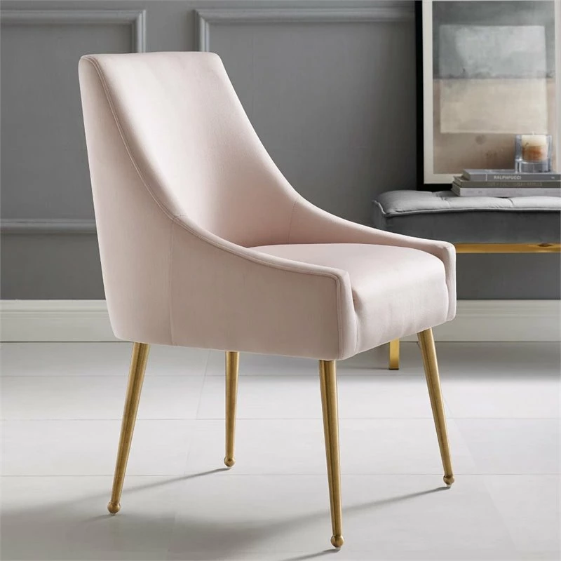Best Pirce ✔️ Modway Discern Upholstered Velvet Dining Chair In Pink 🔔 4 Best Pirce ✔️ Modway Discern Upholstered Velvet Dining Chair In Pink 🔔 - Image 2