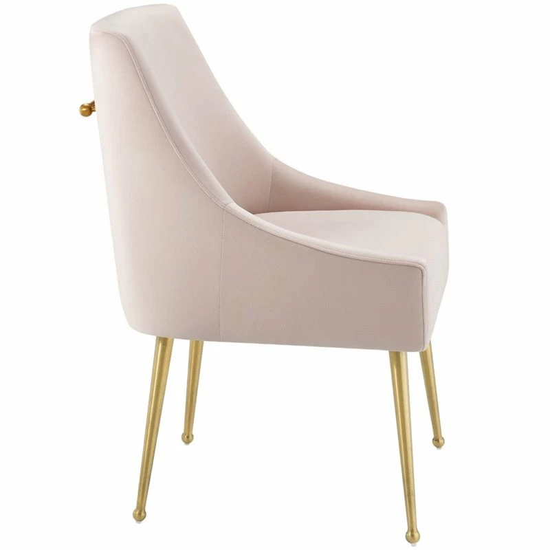 Best Pirce ✔️ Modway Discern Upholstered Velvet Dining Chair In Pink 🔔 5 Best Pirce ✔️ Modway Discern Upholstered Velvet Dining Chair In Pink 🔔 - Image 3