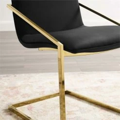 Cheap ❤️ Modway Pitch Velvet Dining Armchair In Gold And Black 🧨 -Cheap Office Chairs Store 1995998 16 L