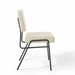 Deals 💯 Modway Craft Upholstered Dining Side Chair In Black And Beige 🎁 -Cheap Office Chairs Store 1996028 12 L