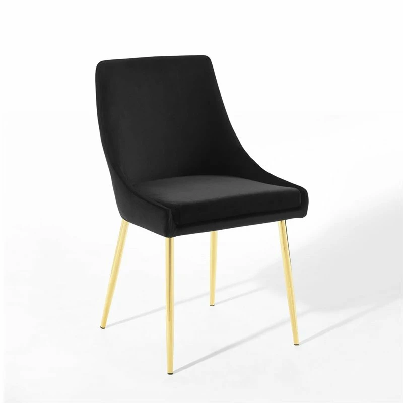 Best deal 🎁 Modway Viscount Velvet Dining Chairs In Gold And Black (Set Of 2) 👏 5 Best deal 🎁 Modway Viscount Velvet Dining Chairs In Gold And Black (Set Of 2) 👏 - Image 3