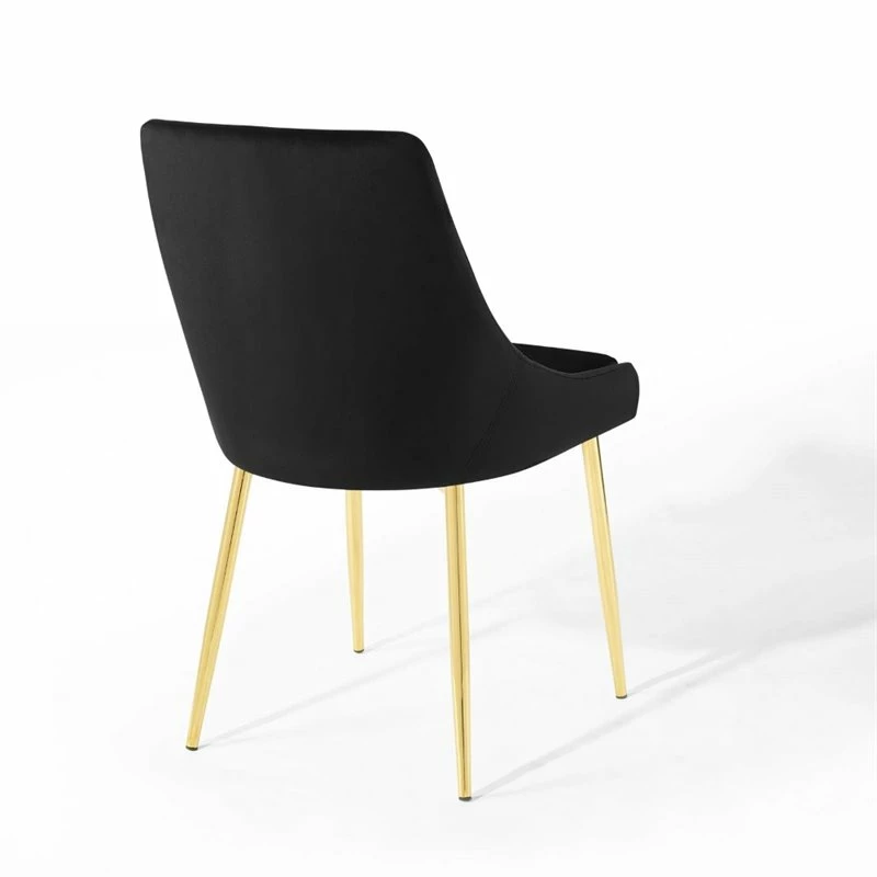 Best deal 🎁 Modway Viscount Velvet Dining Chairs In Gold And Black (Set Of 2) 👏 8 Best deal 🎁 Modway Viscount Velvet Dining Chairs In Gold And Black (Set Of 2) 👏 - Image 6