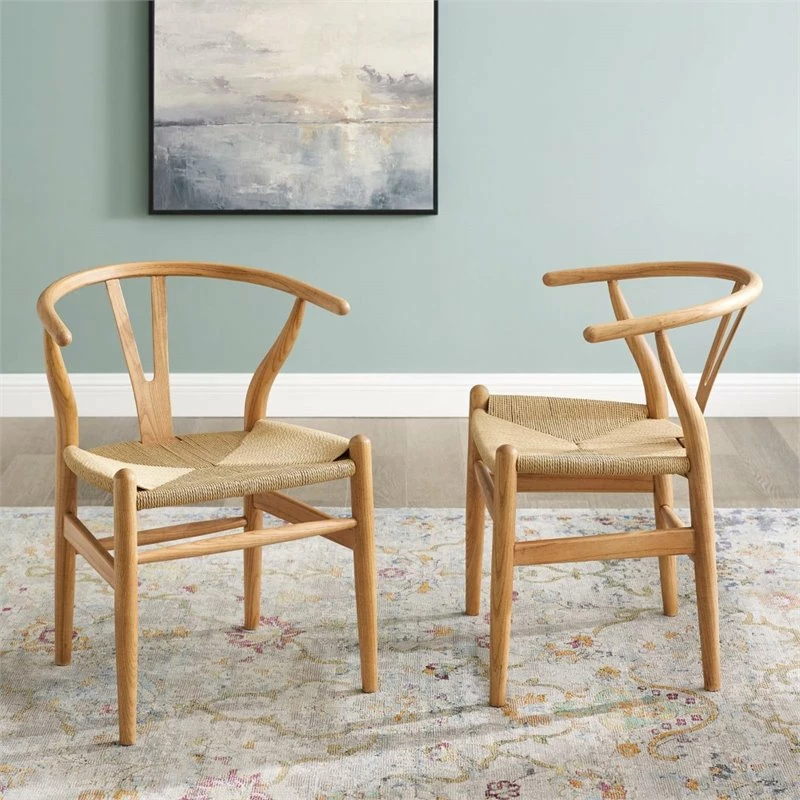Promo โ Modway Amish Wood Dining Armchair In Natural (Set Of 2) ๐คฉ 4 Promo โ Modway Amish Wood Dining Armchair In Natural (Set Of 2) ๐คฉ - Image 2