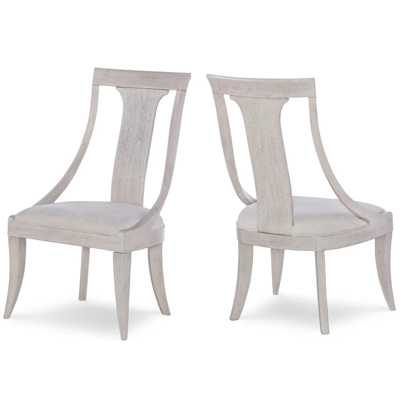 Budget ๐ Legacy Classic Furniture Cinema By Rachael Ray Sling Back Side Chair (set Of 2) In Shadow Grey Wood ๐ 5 Budget ๐ Legacy Classic Furniture Cinema By Rachael Ray Sling Back Side Chair (set Of 2) In Shadow Grey Wood ๐ - Image 3