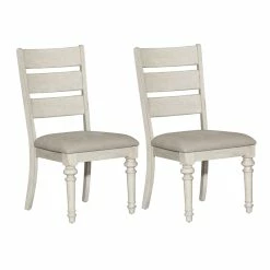 Best reviews of 🔥 Liberty Furniture Heartland White Ladder Back Side Chair (RTA)-Set Of 2 🎁