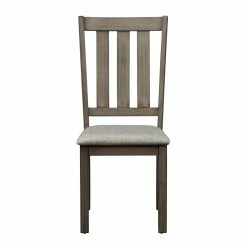 Cheap 🔥 Liberty Furniture Tanners Creek Medium Gray Slat Back Side Chair (RTA)-Set Of 2 🔔 -Cheap Office Chairs Store 2004182 4 L