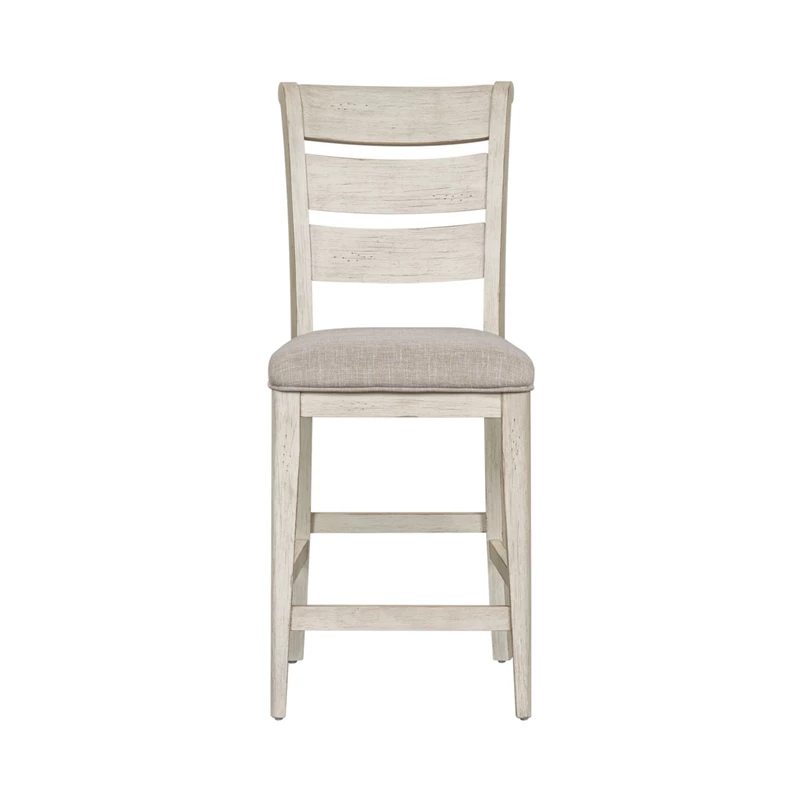 Best Pirce ๐ฅ Liberty Furniture Farmhouse Reimagined White Ladder Back Uph Counter Chair (RTA)-Set Of 2 ๐ 9 Best Pirce ๐ฅ Liberty Furniture Farmhouse Reimagined White Ladder Back Uph Counter Chair (RTA)-Set Of 2 ๐ - Image 7