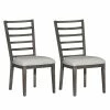 Budget 🥰 Liberty Furniture Modern Farmhouse Dark Gray Ladder Back Side Chair (RTA)-Set Of 2 ✔️ 1 Budget 🥰 Liberty Furniture Modern Farmhouse Dark Gray Ladder Back Side Chair (RTA)-Set Of 2 ✔️ -Cheap Office Chairs Store 2004300 L