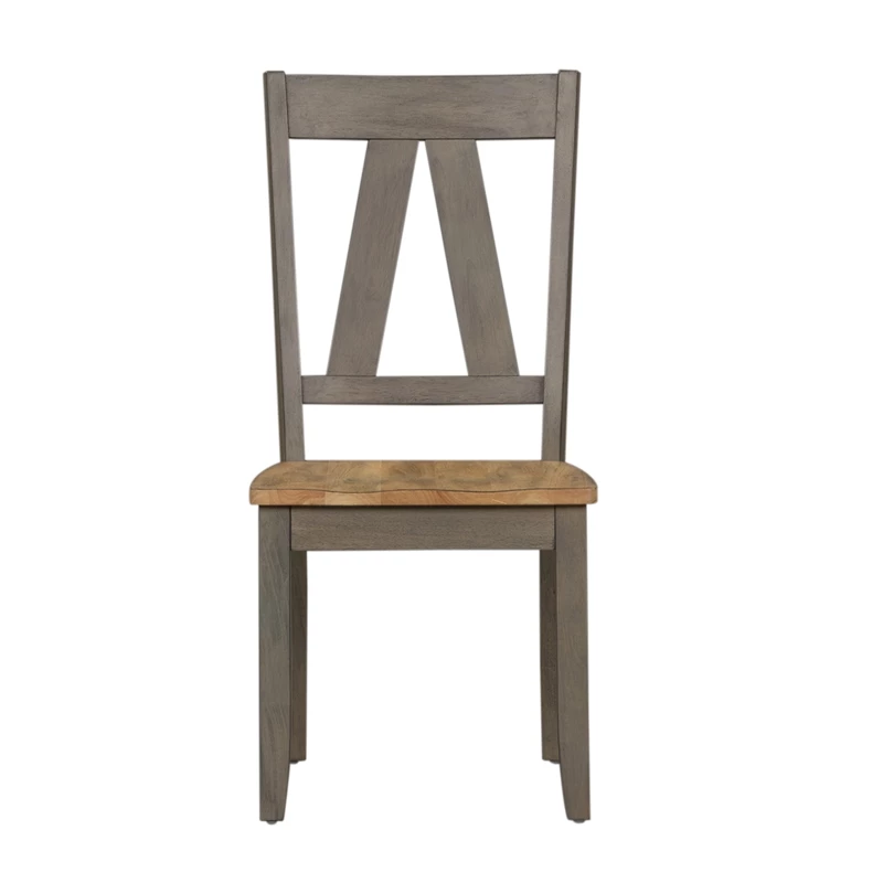 New ๐ฅฐ Liberty Furniture Lindsey Farm Light Gray Splat Back Side Chair (RTA)-Set Of 2 ๐ฅฐ 7 New ๐ฅฐ Liberty Furniture Lindsey Farm Light Gray Splat Back Side Chair (RTA)-Set Of 2 ๐ฅฐ - Image 5