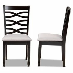 Best deal ๐ Baxton Studio Lanier Gray Fabric Espresso Finished Wood 2-Piece Dining Chair Set ๐ฏ 12 Best deal ๐ Baxton Studio Lanier Gray Fabric Espresso Finished Wood 2-Piece Dining Chair Set ๐ฏ -Cheap Office Chairs Store 2006759 2 L