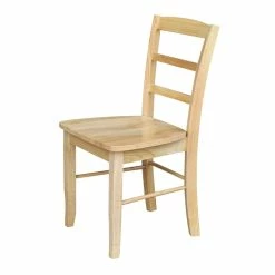Best reviews of 🤩 International Concepts Madrid Ladderback Dining Chair In Natural (Set Of 2) ❤️ -Cheap Office Chairs Store 200716 4 L