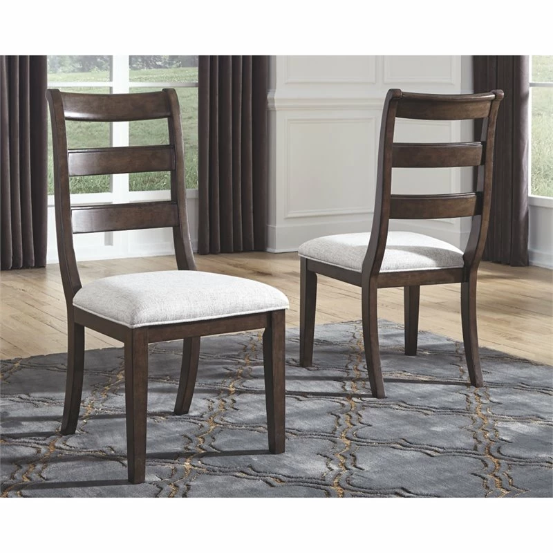 Outlet 🌟 Ashley Furniture Signature Design By Ashley Adinton Upholstered Dining Chair In Brown 🥰 4 Outlet 🌟 Ashley Furniture Signature Design By Ashley Adinton Upholstered Dining Chair In Brown 🥰 - Image 2