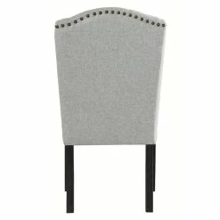 Deals 😉 Ashley Furniture Signature Design By Ashley Jeanette Upholstered Dining Chair In Linen ✔️ -Cheap Office Chairs Store 2008416 7 L