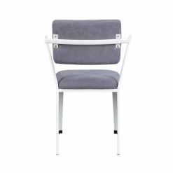 Hot Sale 👍 Bowery Hill Upholstered Dining Arm Chair In Gray And White (Set Of 2) 👏 10 Hot Sale 👍 Bowery Hill Upholstered Dining Arm Chair In Gray And White (Set Of 2) 👏 -Cheap Office Chairs Store 2009242 3 L