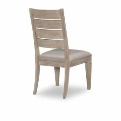 Best reviews of 🔥 Legacy Classic Furniture Milano By Rachael Ray Ladder Back Wooden Upholstered Side Chair In Sandstone 👏 -Cheap Office Chairs Store 2010269 1 L