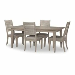 Best reviews of 🔥 Legacy Classic Furniture Milano By Rachael Ray Ladder Back Wooden Upholstered Side Chair In Sandstone 👏 -Cheap Office Chairs Store 2010269 2 L