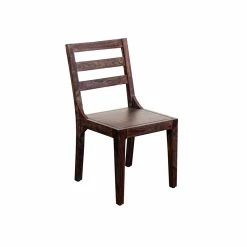Discount 🔥 Porter Designs Fall River Solid Sheesham Wood Dining Chair - Walnut 🛒 -Cheap Office Chairs Store 2011494 17 L