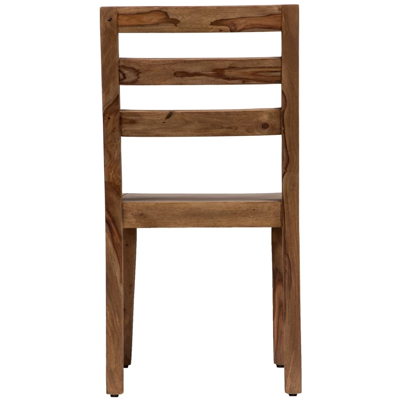 Outlet ๐ Porter Designs Urban Solid Sheesham Wood Dining Chair - Brown ๐ 5 Outlet ๐ Porter Designs Urban Solid Sheesham Wood Dining Chair - Brown ๐ - Image 3