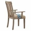 Best reviews of ✔️ Bowery Hill Transitional Dining Arm Chair With Padded Seat In Maple (Set Of 2) 🎁