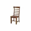 Discount 😉 Hawthorne Collections Sante Fe Solid Wood Ladderback Dining Chair - Brown 🔔 -Cheap Office Chairs Store 2012007 7 L