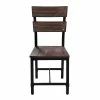 Top 10 👍 Bowery Hill Industrial Ladder Back Dining Side Chair In Oak (Set Of 2) 😀 -Cheap Office Chairs Store 2012245 1 L