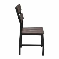 Top 10 👍 Bowery Hill Industrial Ladder Back Dining Side Chair In Oak (Set Of 2) 😀 8 Top 10 👍 Bowery Hill Industrial Ladder Back Dining Side Chair In Oak (Set Of 2) 😀 -Cheap Office Chairs Store 2012245 2 L