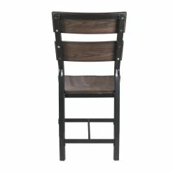 Top 10 👍 Bowery Hill Industrial Ladder Back Dining Side Chair In Oak (Set Of 2) 😀 9 Top 10 👍 Bowery Hill Industrial Ladder Back Dining Side Chair In Oak (Set Of 2) 😀 -Cheap Office Chairs Store 2012245 3 L
