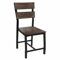 Top 10 👍 Bowery Hill Industrial Ladder Back Dining Side Chair In Oak (Set Of 2) 😀 7 Top 10 👍 Bowery Hill Industrial Ladder Back Dining Side Chair In Oak (Set Of 2) 😀 -Cheap Office Chairs Store 2012245 L