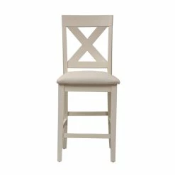 Cheap 👏 Liberty Furniture Thornton White X Back Wood Counter Chair- Pack Of 2 👍 15 Cheap 👏 Liberty Furniture Thornton White X Back Wood Counter Chair- Pack Of 2 👍 -Cheap Office Chairs Store 2012798 5 L