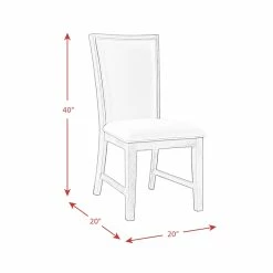 Budget 🤩 Picket House Furnishings Jasper Dining Slat Back Side Chair Set In Black ⭐ -Cheap Office Chairs Store 2019681 10 L