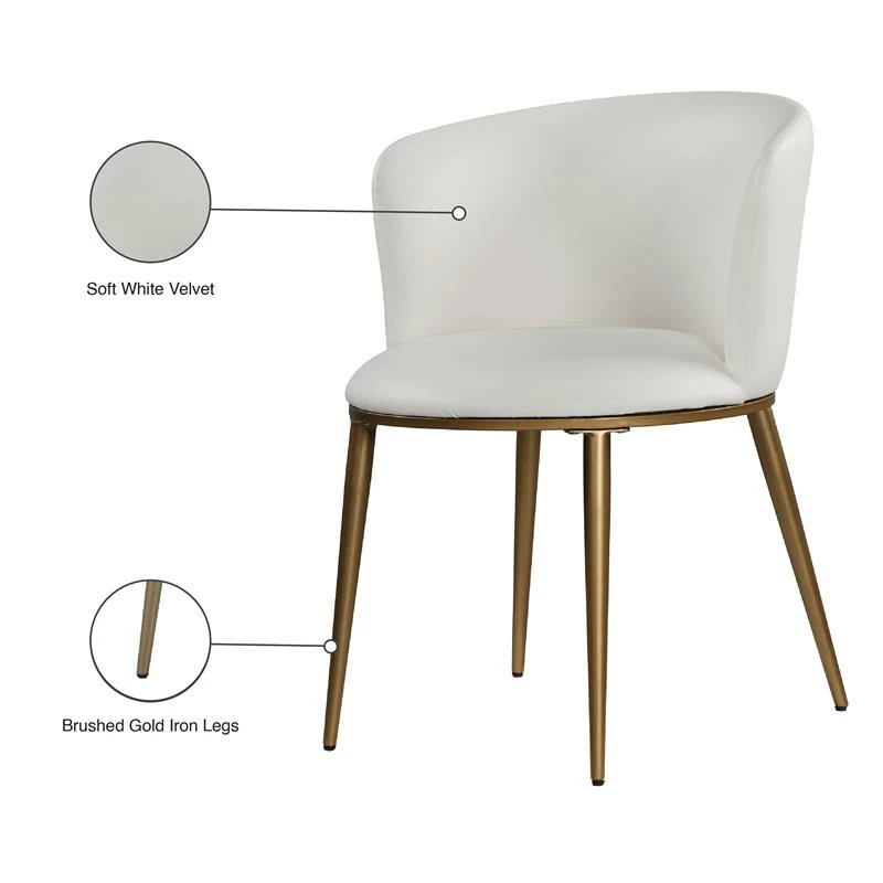 Top 10 ๐ฅ Meridian Furniture Skylar White Faux Leather Dining Chair (Set Of 2) โ 8 Top 10 ๐ฅ Meridian Furniture Skylar White Faux Leather Dining Chair (Set Of 2) โ - Image 6