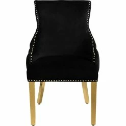 Best Sale 🛒 Meridian Furniture Tuft Black Velvet Dining Chair In Gold Finish (Set Of 2) ❤️ 12 Best Sale 🛒 Meridian Furniture Tuft Black Velvet Dining Chair In Gold Finish (Set Of 2) ❤️ -Cheap Office Chairs Store 2020583 7 L