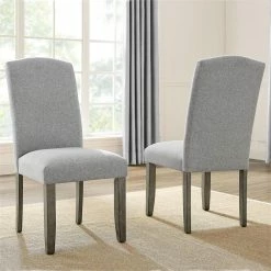 Best Sale โ Steve Silver Company Steve Silver Emily Gray Fabric Side Chair โ๏ธ