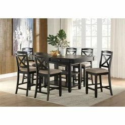 New โค๏ธ Lexicon Baywater Wood Counter Height Dining Chairs In Black And Beige (Set Of 2) ๐ 9 New โค๏ธ Lexicon Baywater Wood Counter Height Dining Chairs In Black And Beige (Set Of 2) ๐ -Cheap Office Chairs Store 2025584 1 L