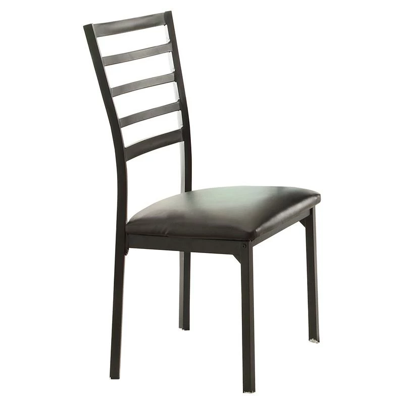 Discount ๐ฅ Lexicon Flannery Metal Dining Room Side Chairs In Black And Brown (Set Of 4) โ 3 Discount ๐ฅ Lexicon Flannery Metal Dining Room Side Chairs In Black And Brown (Set Of 4) โ