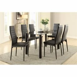 Hot Sale โค๏ธ Lexicon Florian Modern Metal Dining Room Chairs In Black (Set Of 2) ๐งจ 7 Hot Sale โค๏ธ Lexicon Florian Modern Metal Dining Room Chairs In Black (Set Of 2) ๐งจ -Cheap Office Chairs Store 2025593 1 L