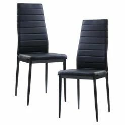Hot Sale โค๏ธ Lexicon Florian Modern Metal Dining Room Chairs In Black (Set Of 2) ๐งจ 8 Hot Sale โค๏ธ Lexicon Florian Modern Metal Dining Room Chairs In Black (Set Of 2) ๐งจ -Cheap Office Chairs Store 2025593 2 L