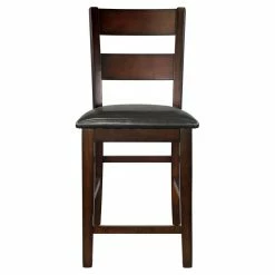 Buy ⭐ Lexicon Mantello Wood Counter Height Dining Chairs In Cherry (Set Of 2) ⭐ -Cheap Office Chairs Store 2025598 2 L