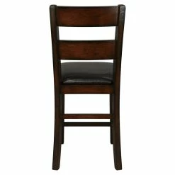 Buy ⭐ Lexicon Mantello Wood Counter Height Dining Chairs In Cherry (Set Of 2) ⭐ -Cheap Office Chairs Store 2025598 4 L