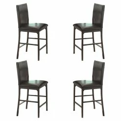 Discount 🔥 Lexicon Tempe Metal Counter Height Dining Chairs In Black And Brown (Set Of 4) 👍 12 Discount 🔥 Lexicon Tempe Metal Counter Height Dining Chairs In Black And Brown (Set Of 4) 👍 -Cheap Office Chairs Store 2025603 2 L