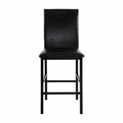Discount 🔥 Lexicon Tempe Metal Counter Height Dining Chairs In Black And Brown (Set Of 4) 👍 14 Discount 🔥 Lexicon Tempe Metal Counter Height Dining Chairs In Black And Brown (Set Of 4) 👍 -Cheap Office Chairs Store 2025603 4 L