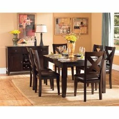 Flash Sale 💯 Lexicon Crown Point Wood Dining Room Side Chairs In Espresso (Set Of 2) 💯 -Cheap Office Chairs Store 2026872 1 L